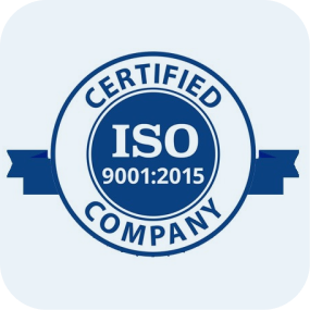 ISO 9001:2015 Certified Company