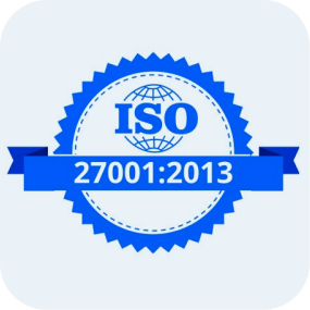 ISO 27001:2013 Certified